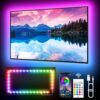 71fl-RuuWvL._AC_SL1500_ Podświetlenie LED TV RGB 3m dla Telewizorów 32-45 cali – Bluetooth, Pilot, Synchronizacja Muzyki, Zasilanie USB