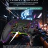 71hEXwiQlPL._AC_SL1500_ Wireless Pro Controller For PS-5/PC/MAC/iOS/Android/Steam Deck, Gamepad with 7 Variable Color RGB Lights/Hall Effect Joystick/Dual Vibration/Turbo/Programmable/Headset Jack/Touchpad/1500 mAh Battery
