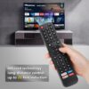 Universal Samsung TV Remote, Upgraded Infrared for Samsung LCD LED HDTV 3D Curved Frame Smart TVs