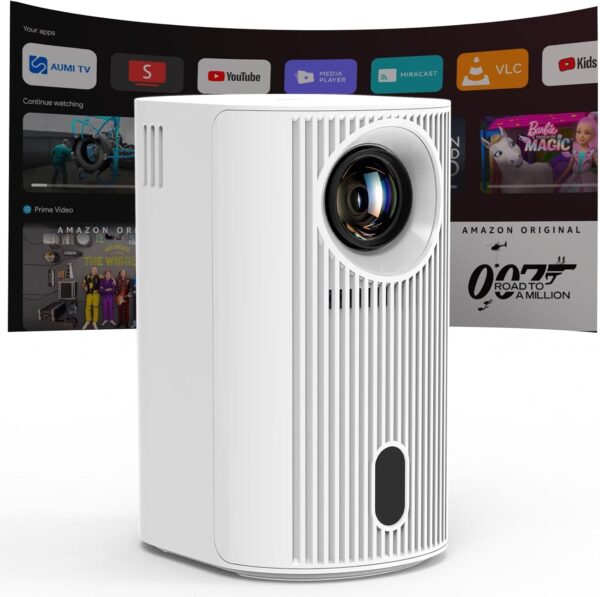 71kBpgreSrL._AC_SL1500_ Mini Projektor Przenośny WiFi 6, Bluetooth – Obsługa 4K, Rozdzielczość 1080P, Auto Korekcja Keystone