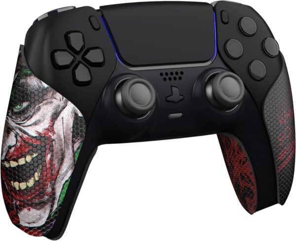 eXtremeRate PlayVital Anti-Skid Sweat-Absorbent Controller Grip for ps5 Controller,Professional Textured Soft Rubber Pads Handle Grips for ps5 Controller