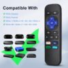 Universal Samsung TV Remote, Upgraded Infrared for Samsung LCD LED HDTV 3D Curved Frame Smart TVs