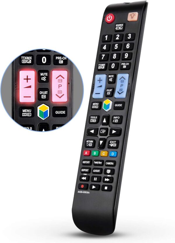 71rF7nGMUmL._AC_SL1500_ 【Pack of 2】 for Samsung-TV-Remote, Universal for Samsung Smart TV Remote Controls Replacement