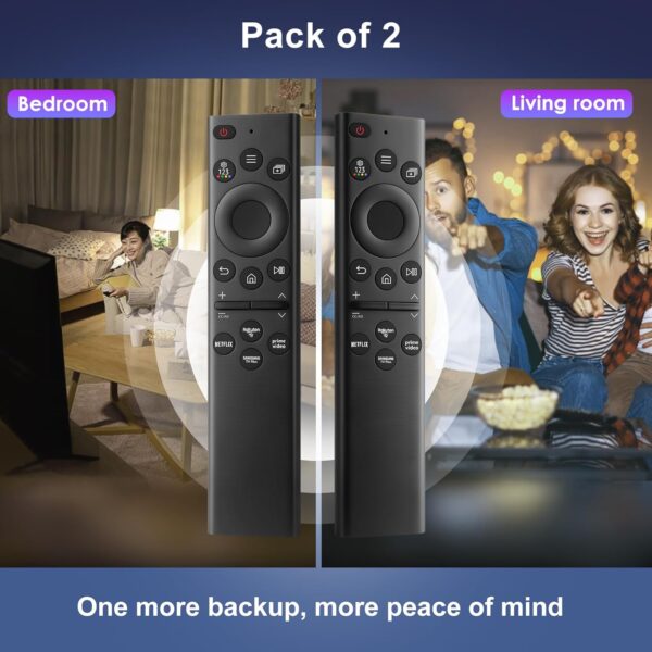 71rr9tRt8yL._AC_SL1500_ 【Pack of 2】 for Samsung-TV-Remote, Universal for Samsung Smart TV Remote Controls Replacement