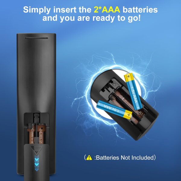 Universal Samsung TV Remote, Upgraded Infrared for Samsung LCD LED HDTV 3D Curved Frame Smart TVs