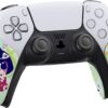 eXtremeRate PlayVital Anti-Skid Sweat-Absorbent Controller Grip for ps5 Controller,Professional Textured Soft Rubber Pads Handle Grips for ps5 Controller