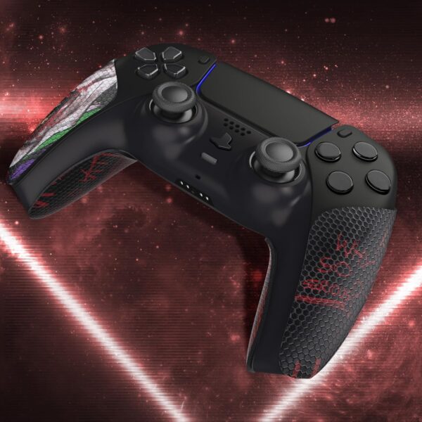 eXtremeRate PlayVital Anti-Skid Sweat-Absorbent Controller Grip for ps5 Controller,Professional Textured Soft Rubber Pads Handle Grips for ps5 Controller