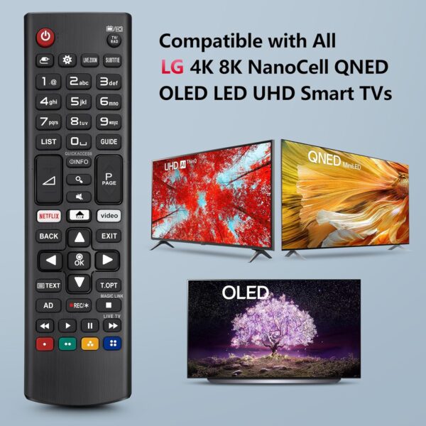 Universal Samsung TV Remote, Upgraded Infrared for Samsung LCD LED HDTV 3D Curved Frame Smart TVs