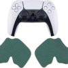 eXtremeRate PlayVital Anti-Skid Sweat-Absorbent Controller Grip for ps5 Controller,Professional Textured Soft Rubber Pads Handle Grips for ps5 Controller