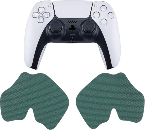 eXtremeRate PlayVital Anti-Skid Sweat-Absorbent Controller Grip for ps5 Controller,Professional Textured Soft Rubber Pads Handle Grips for ps5 Controller