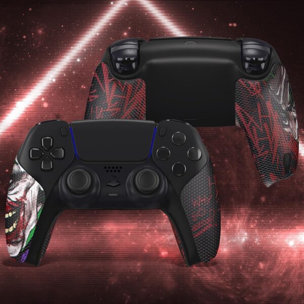 eXtremeRate PlayVital Anti-Skid Sweat-Absorbent Controller Grip for ps5 Controller,Professional Textured Soft Rubber Pads Handle Grips for ps5 Controller